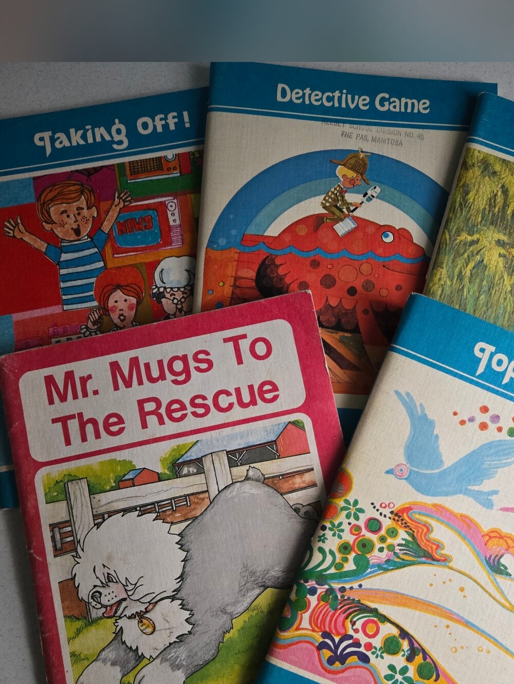 Ginn And Company School Book Lot Vintage Mr Mugs